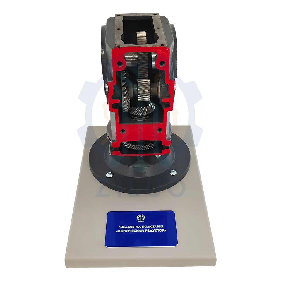 ЛС0402 Модель на подставке «Конический редуктор»